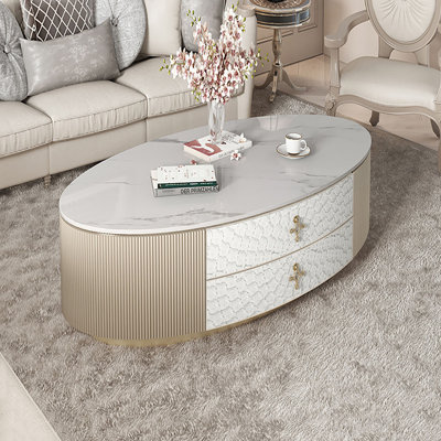 Table basse robuste avec rangement