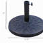 Porte-parasol 18 po 26 lb en résine