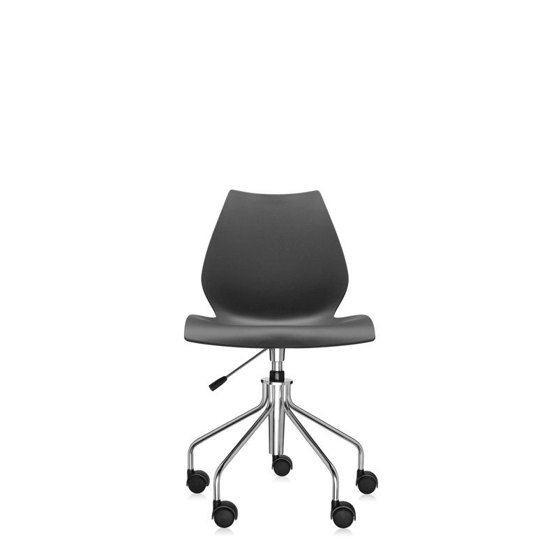 Maui Swivel Task Chair, Anthracite
