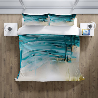 Polyester Abstract Duvet Cover