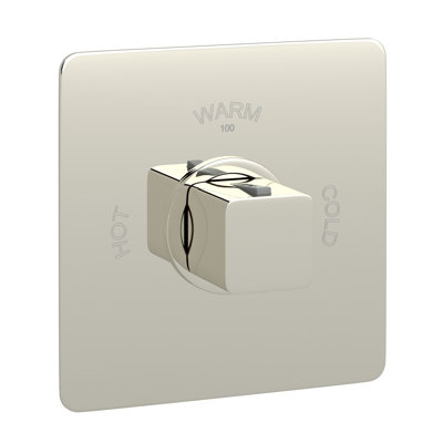 Quartile™ 3/4" Thermostatic Trim without Volume Control