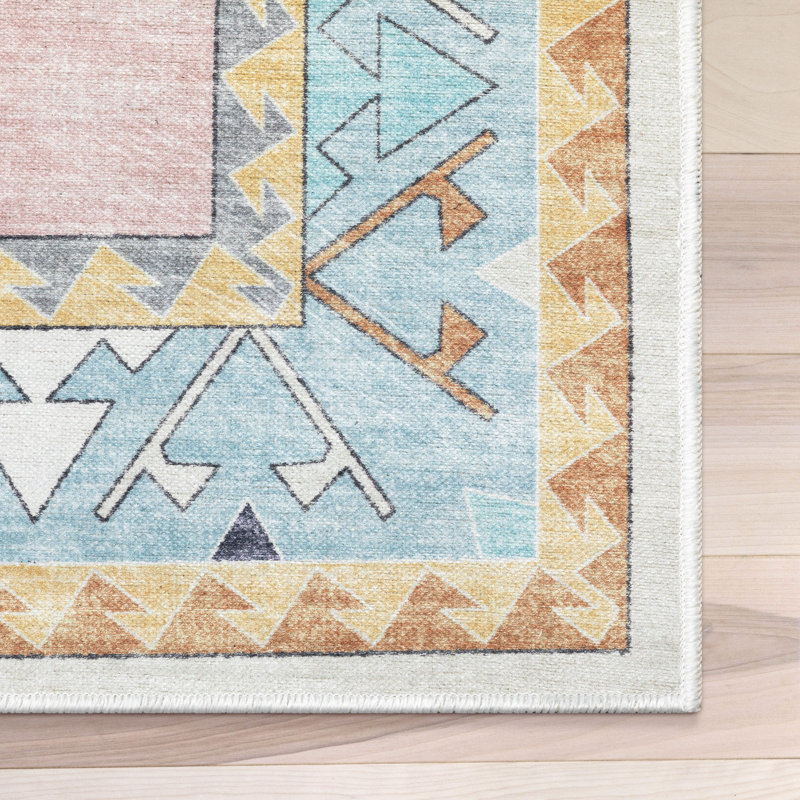 Tapis rose clair Cheriton, Rectangle 5 pi x 7 pi, Rose