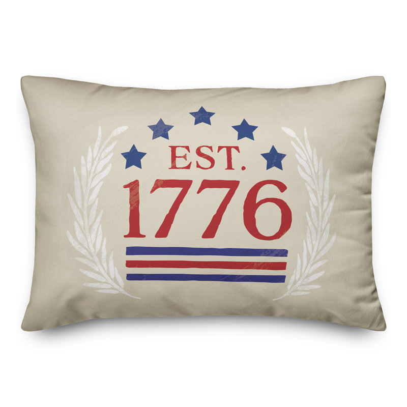 Outdoor Reversible Throw Pillow