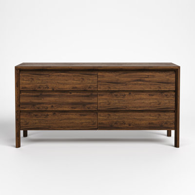 Saranac 6 - Drawer Solid Wood Dresser