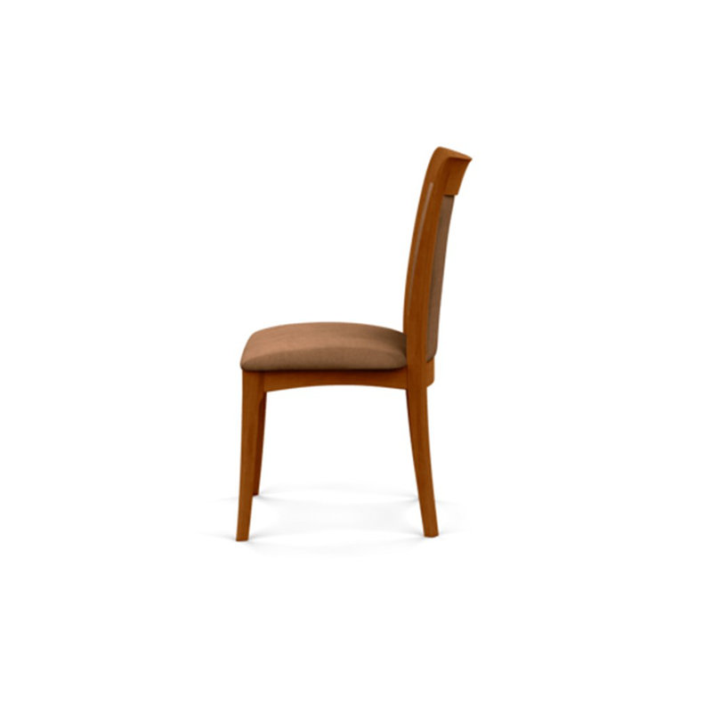 Morgan Leather Dining Chair, Autumn Cherry, Slate (M10245)