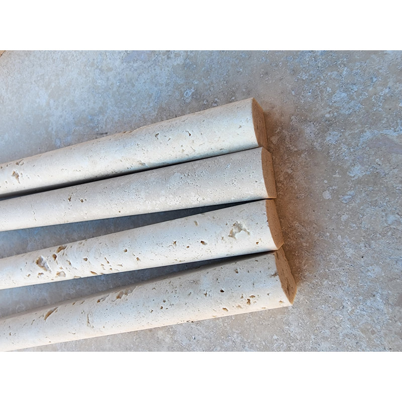 12'' L x 0.5'' W Round Tile Trim