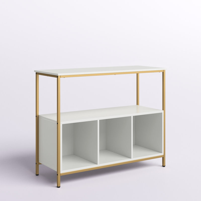 Wendover 43.5'' Sideboard, White/Gold