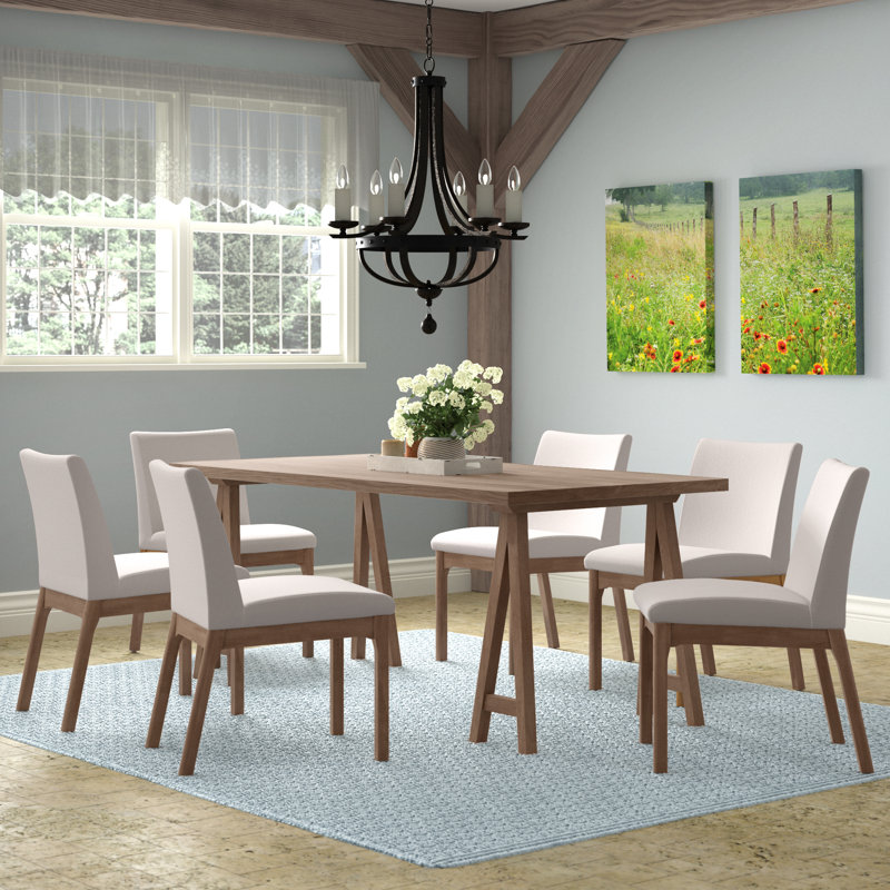 Laurel Foundry Modern Farmhouse 7 - Piece Dining Set & Reviews | Wayfair