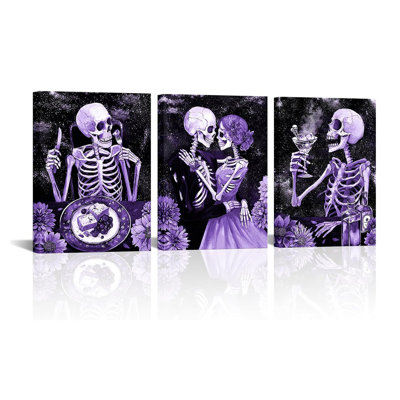 3 Piece Wrapped Canvas Wall Art