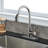 Pull Down Kitchen Faucet With Sprayer Stainless Steel-125507817