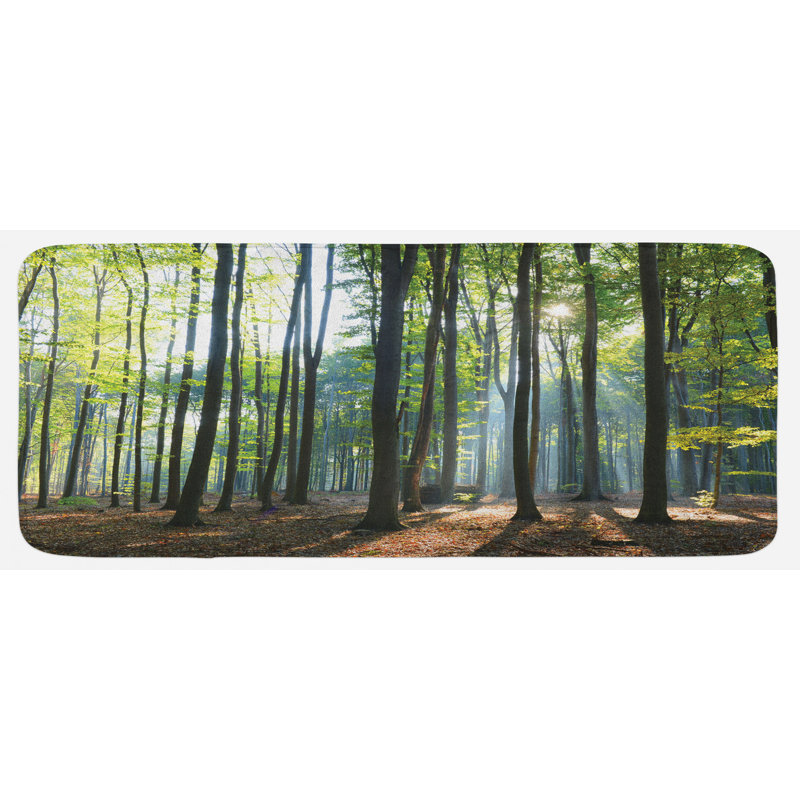 Tapis de cuisine forest