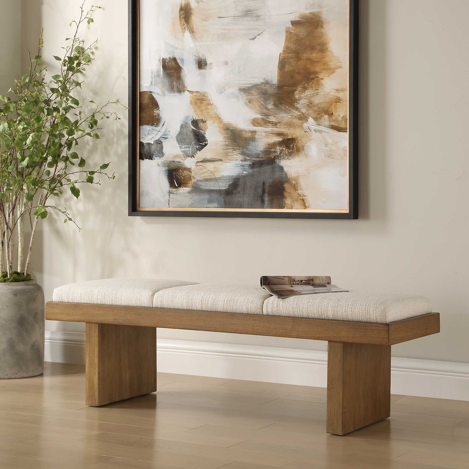 Haden 60" Entryway Bench