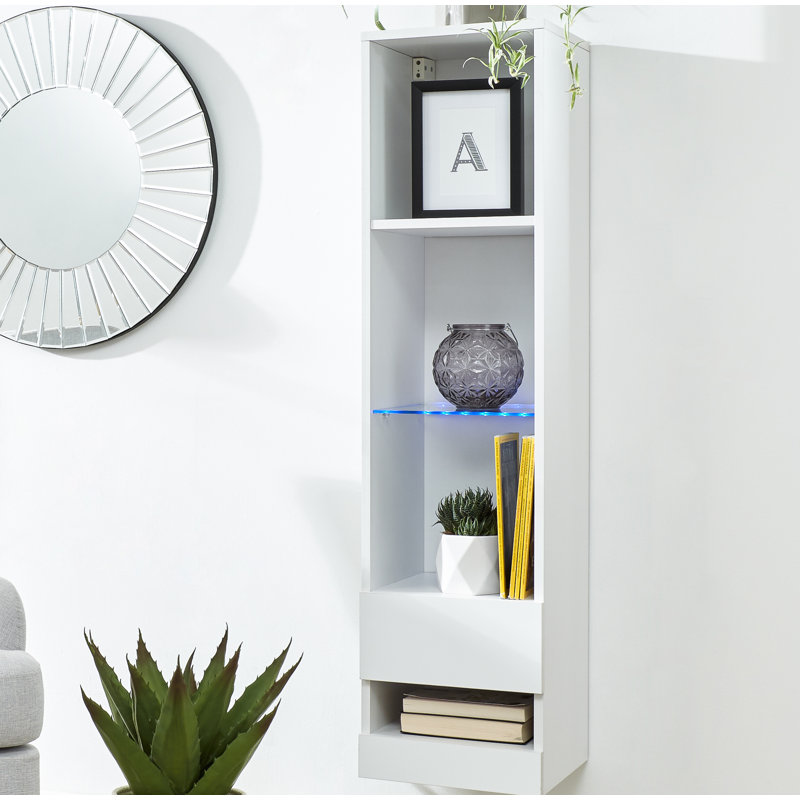 Kedzie Display Cabinet, White