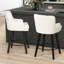 Tabouret de bar 26 po pivotant sur 360 ° à hauteur de comptoir 26 pi, chaises de îlot de cuisine avec pieds en bois-770741219-770696414