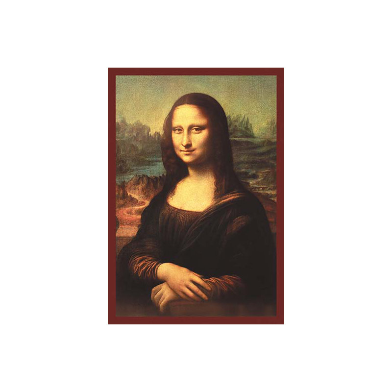 «Mona Lisa» par Leonardo Da Vinci, reproduction d'art