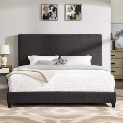 Lit plateforme tapissier (lit simple)
