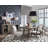 Extendable Trestle Dining Table With 4 Side Chairs Bench And Sideboard-1518305789