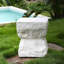 Table d'appoint Cleo Outdoor Paito Modern Minimalist MGO, blanc