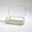 Reeded Glass Oval Box-64400052