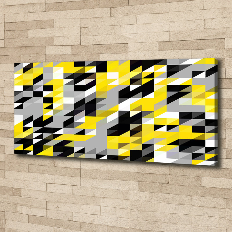 Geometric Background - No Frame Print on Canvas