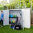 Absco Space Saver 10 ft. W x 2.5 ft. D Metal Storage Shed-111668645