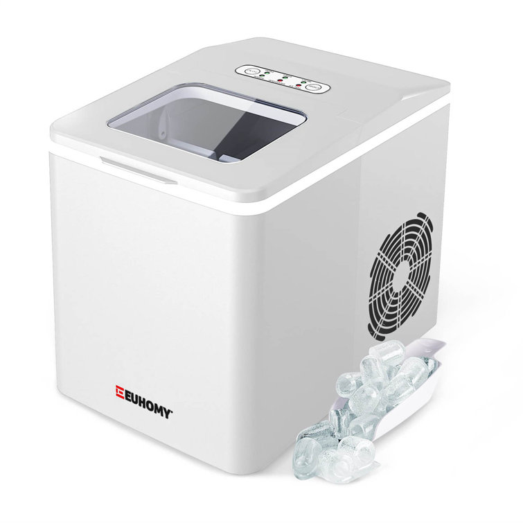 ColorLife 45 Lb. Daily Production Bullet Clear Ice Portable Ice Maker