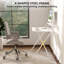 HOMCOM Folding Computer Desk for Small Spaces Bedroom-1831695316-1831695317