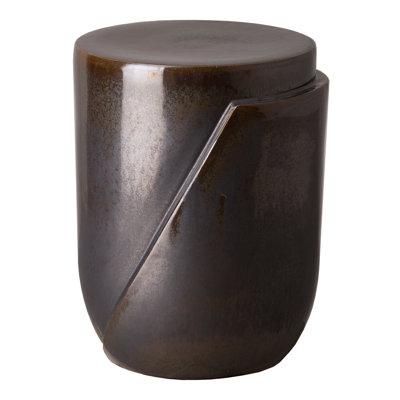 Alexzavier Ceramic Accent Stool