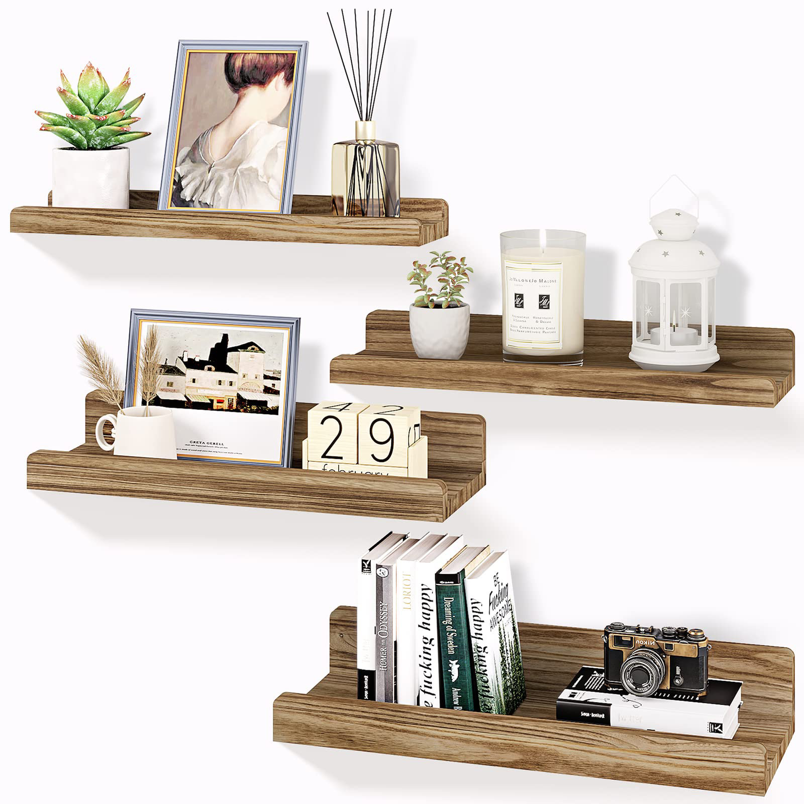 Loon Peak® Danquan 4 Piece Floating Shelf | Wayfair