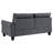 Grey Loose Back Sectional Sofa