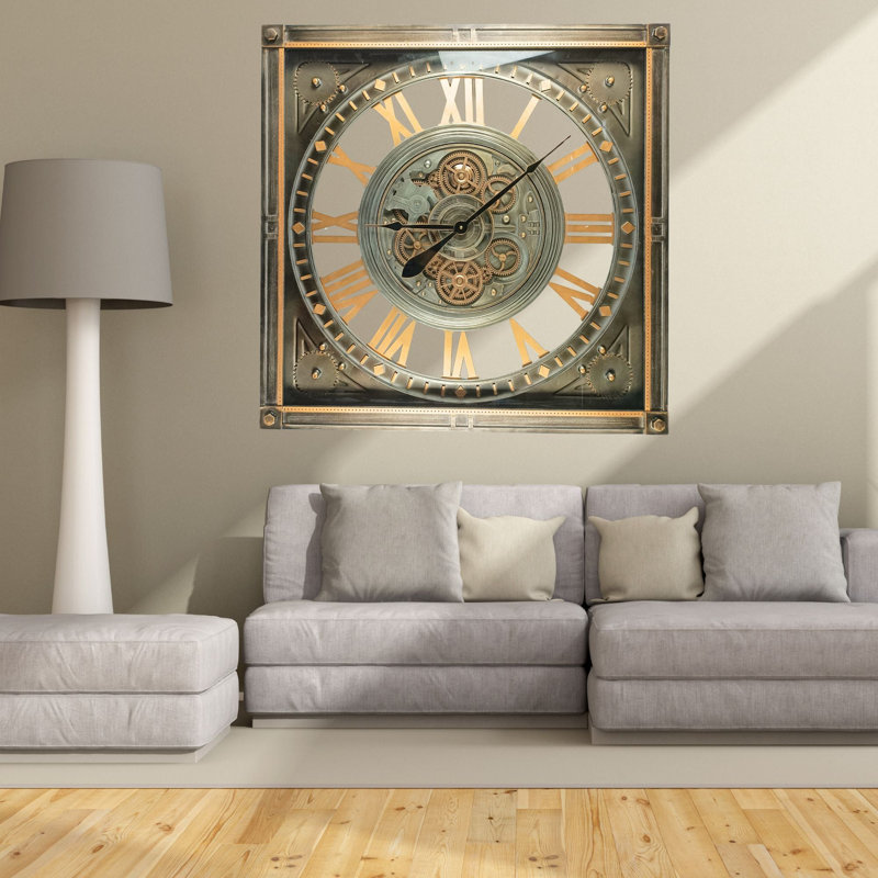 Metal Wall Clock