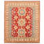 Tapis rouge foncé Finest Ghazni 8 pi 3 po x 9 pi 11 po
