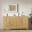 Armoire décorative 59 avec portes sculptées