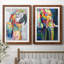 «Vibrant Parrot», ensemble de 2 reproductions d'impressions-1473630565-1473630572-1473630578