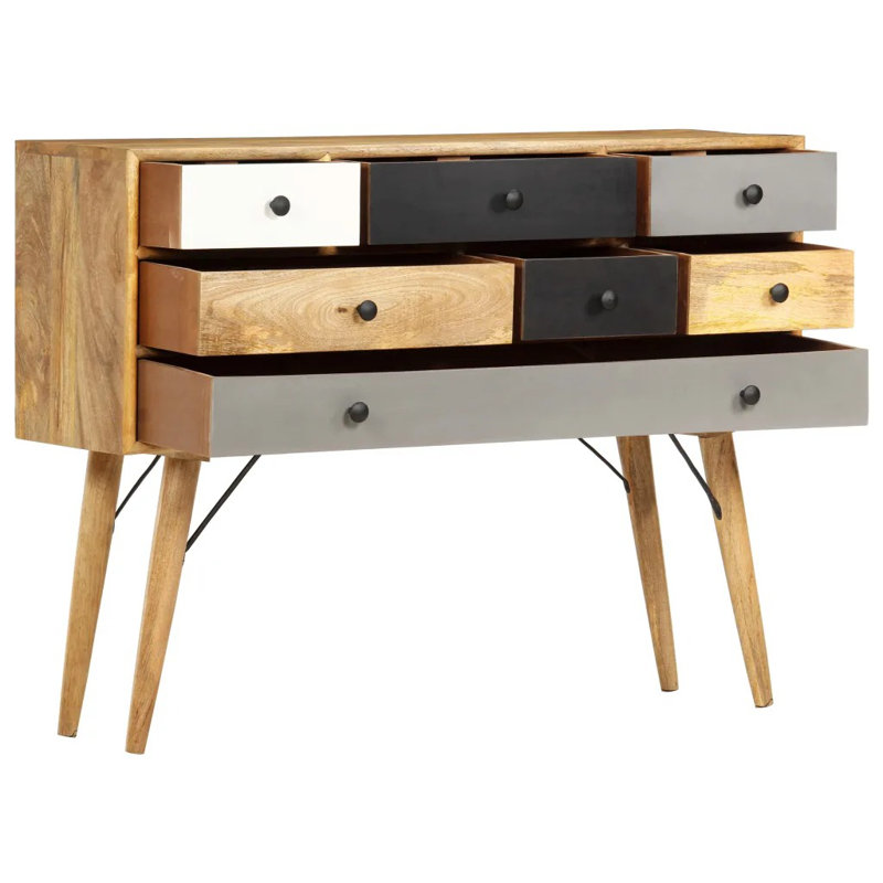 Kristiansand 110cm Solid Wood Sideboard