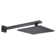Mezzo Series 1-Handle 1-Spray Tub And Shower Faucet In Matte Black