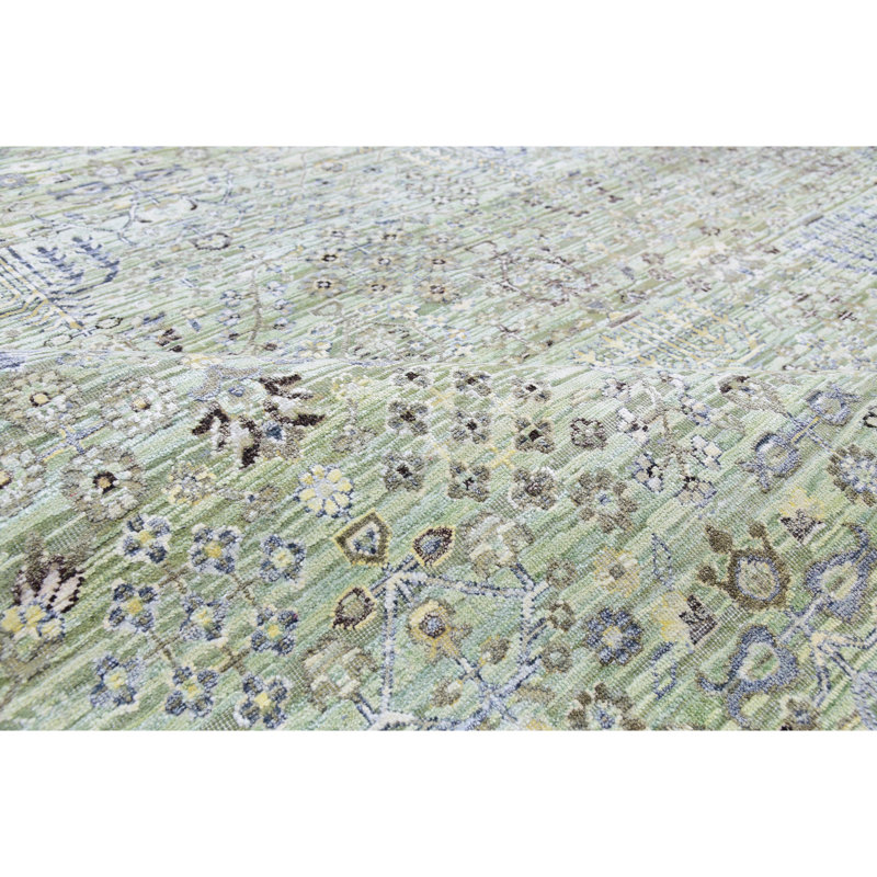 Hand Knotted Oriental Area Rug, Rectangle 9' x 12'