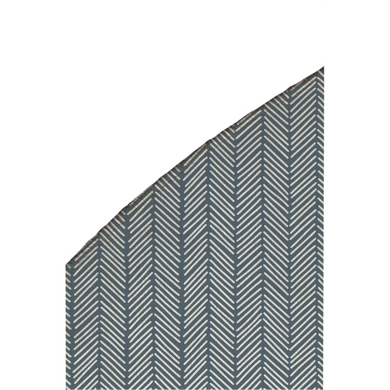 Tapis de jeu Chevron, Bleu