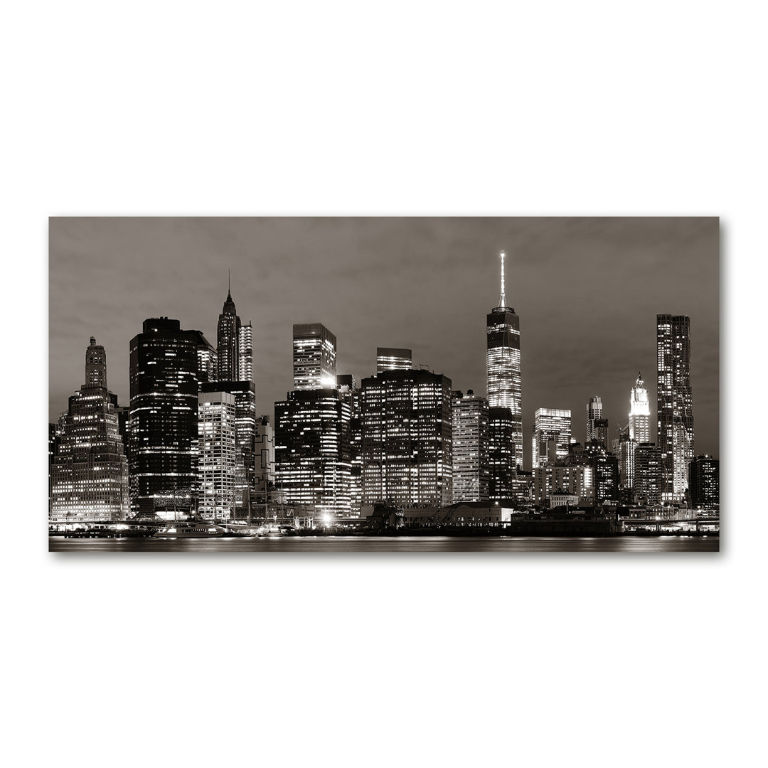 Manhattan New York - Wrapped Canvas Kunstdrucke