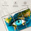«Earth Eye Map», reproduction d'art sur toile-686381757