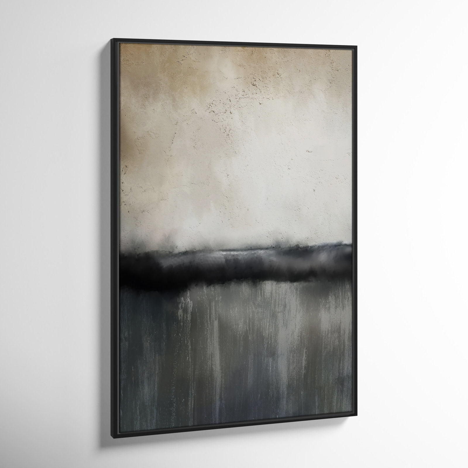 Sunset by Kimberly Allen Print, Picture Framed Canvas, 61.5" H x 41.5" W, Black