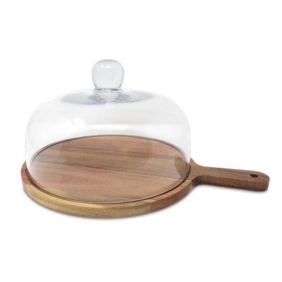 Daukas Glass Cake Stand