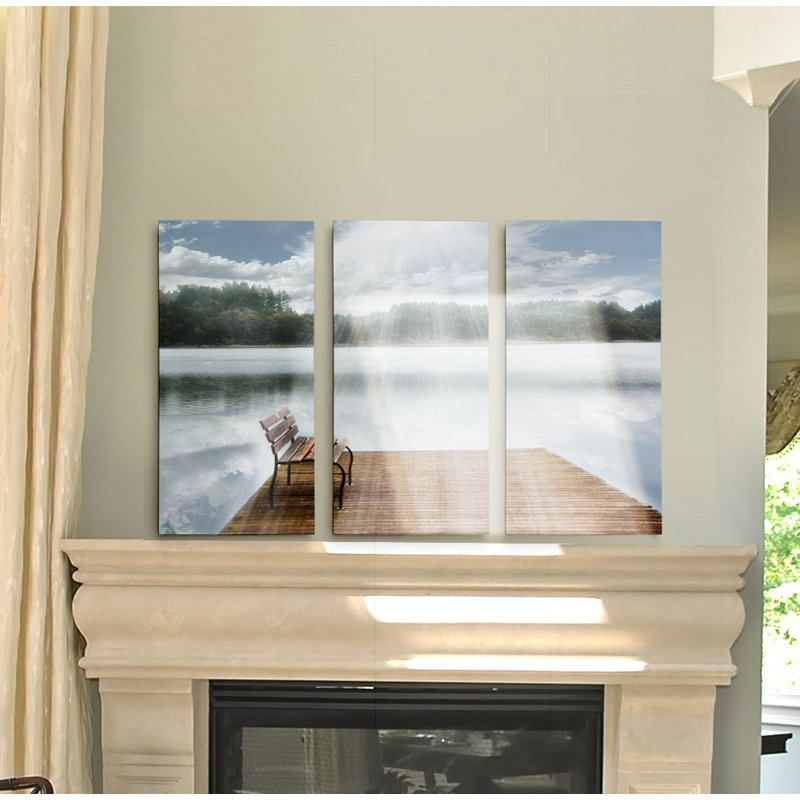 Un moment en temps-reproduction d’image à pièces multiples sur toile, H 24 po x l 36 po x P 1,5 po