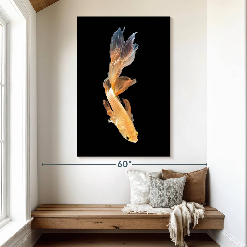 Brampt Betta Fish Dive, 51" H x 34" W
