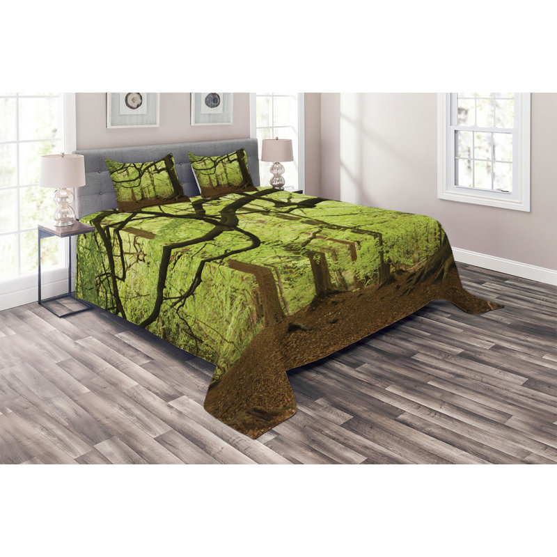 Rustic Polyester Coverlet