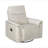 Luxury Comfort Premium Leather Recliner 1Pc Taupe Upholstery Gentle Gliding Swivel Motion Living Room Furniture-1253946329