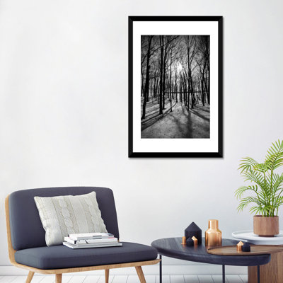 Scenic Forest Ridges Moraine - Wrapped Canvas Print