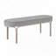 Banc élégant en chenille