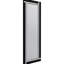 Niesha Wood Flat Wall Mirror