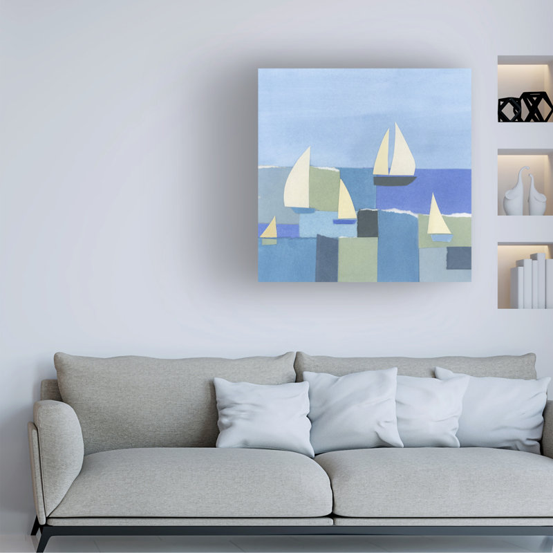Art mural sur toile Breakwater Bay June Erica Vess, H 14 po x l 14 po